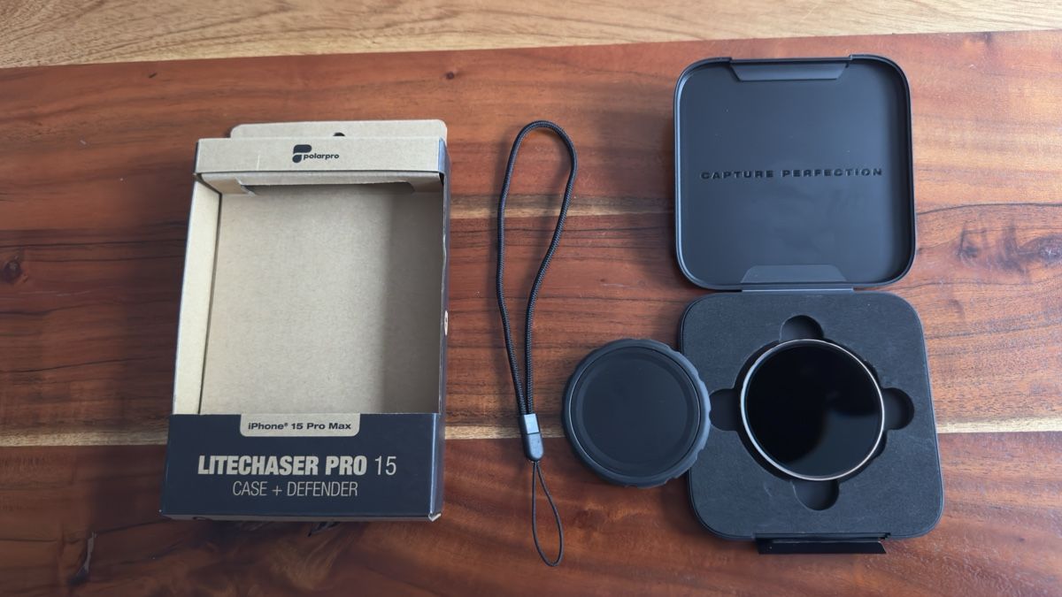 Polarpro Filtri: PolarPro Litechaser Pro 15 iPhone 15 Pro Max Filter Kit – Usato da Niederurnen venduto da Ducs10
