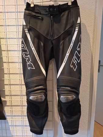 FLM Motorrad Lederhose Gr. 48