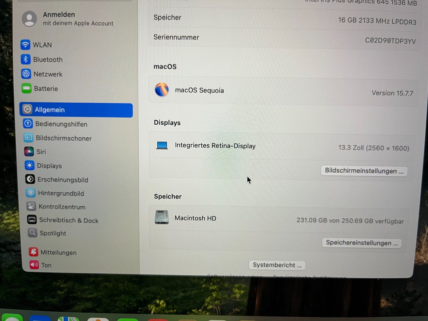 Apple Notebook: MacBook Pro 13 Zoll Touch 2020 A2289 EMC3456 – Usato da Winterthur venduto da fla_hwg8 3