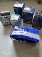 Autobremsklötzen set und 5 neu õlfilter