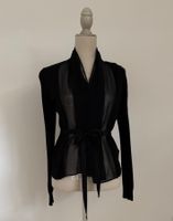 🤍 Strickjacke / Cardigan von „H&M“, schwarz, Gr. XS/34 🤍