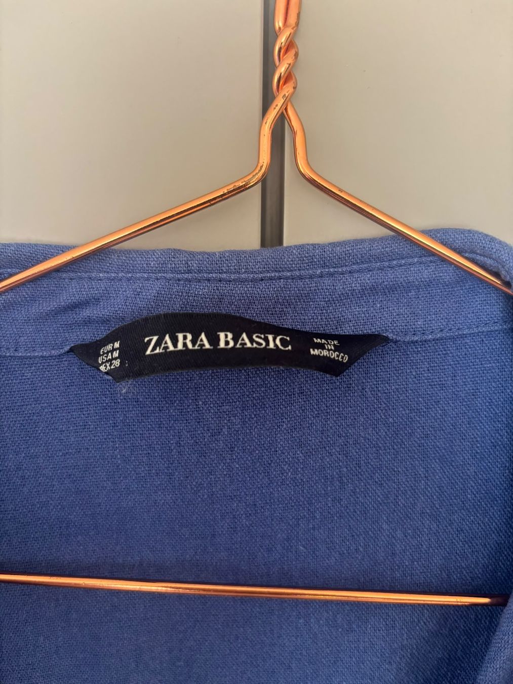 Zara Vestiti: Zara Basic Kleid blau mit Knopfleiste Grösse M – Usato da Winterthur venduto da Liwe81 1