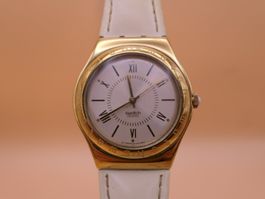 Swatch Irony Medium "MALAKO" YLG109, neue Batterie