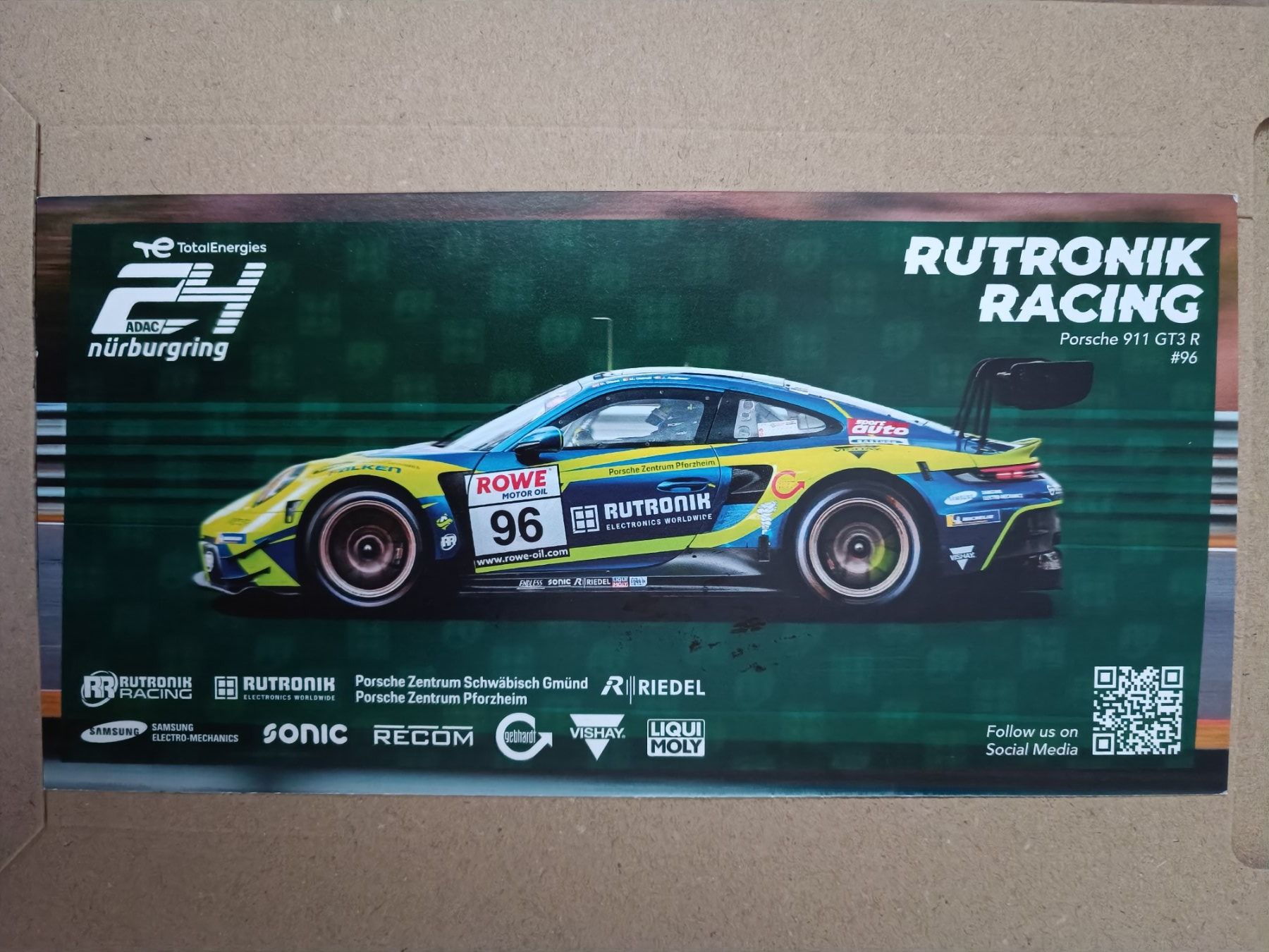 Autografi: Team - 24h Rennen - handsigniert – Usato da Menziken venduto da Autogramme 1
