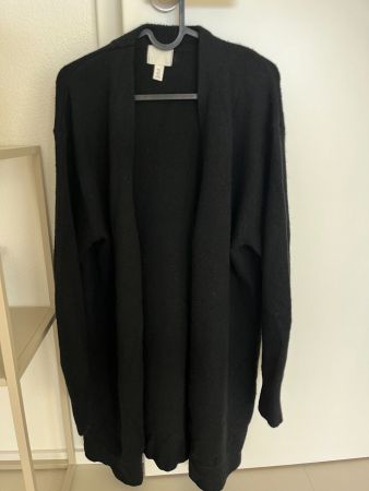 H&M Cardigan in Schwarz – Damen, Grösse S