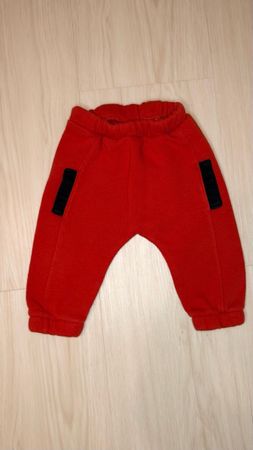 Kids Red Sweatpants - Size 12-18 Months - Cozy & Stylish!
