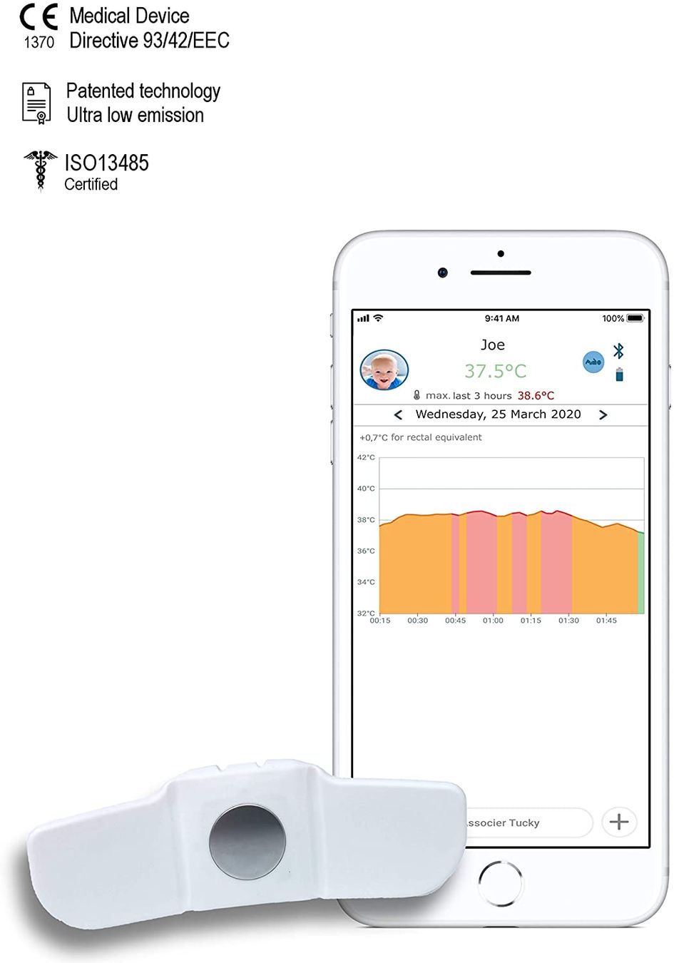 Altro per la casa: Smartes Fieberthermometer – Nuovo e nell'imballaggio originale da Dietlikon venduto da Salesmax 1