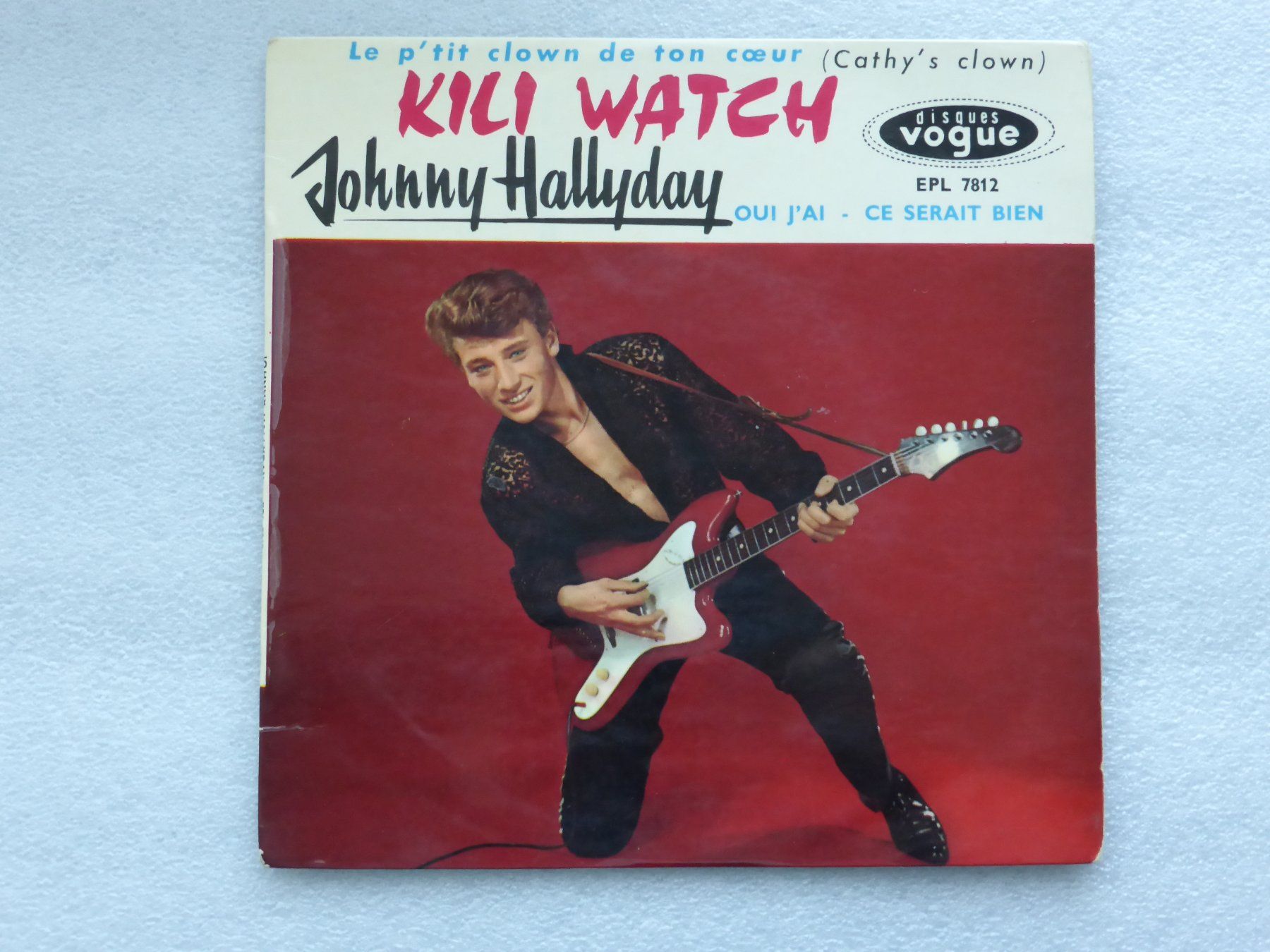 Dischi in vinile: Vinyl Single   EP  JOHNNY HALLYDAY – Usato da Küssnacht am Rigi venduto da Mondkinder