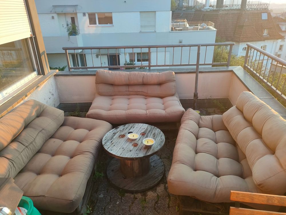 Gemütliche LoungeSitzgruppe für Balkon/Garten Kaufen auf Ricardo