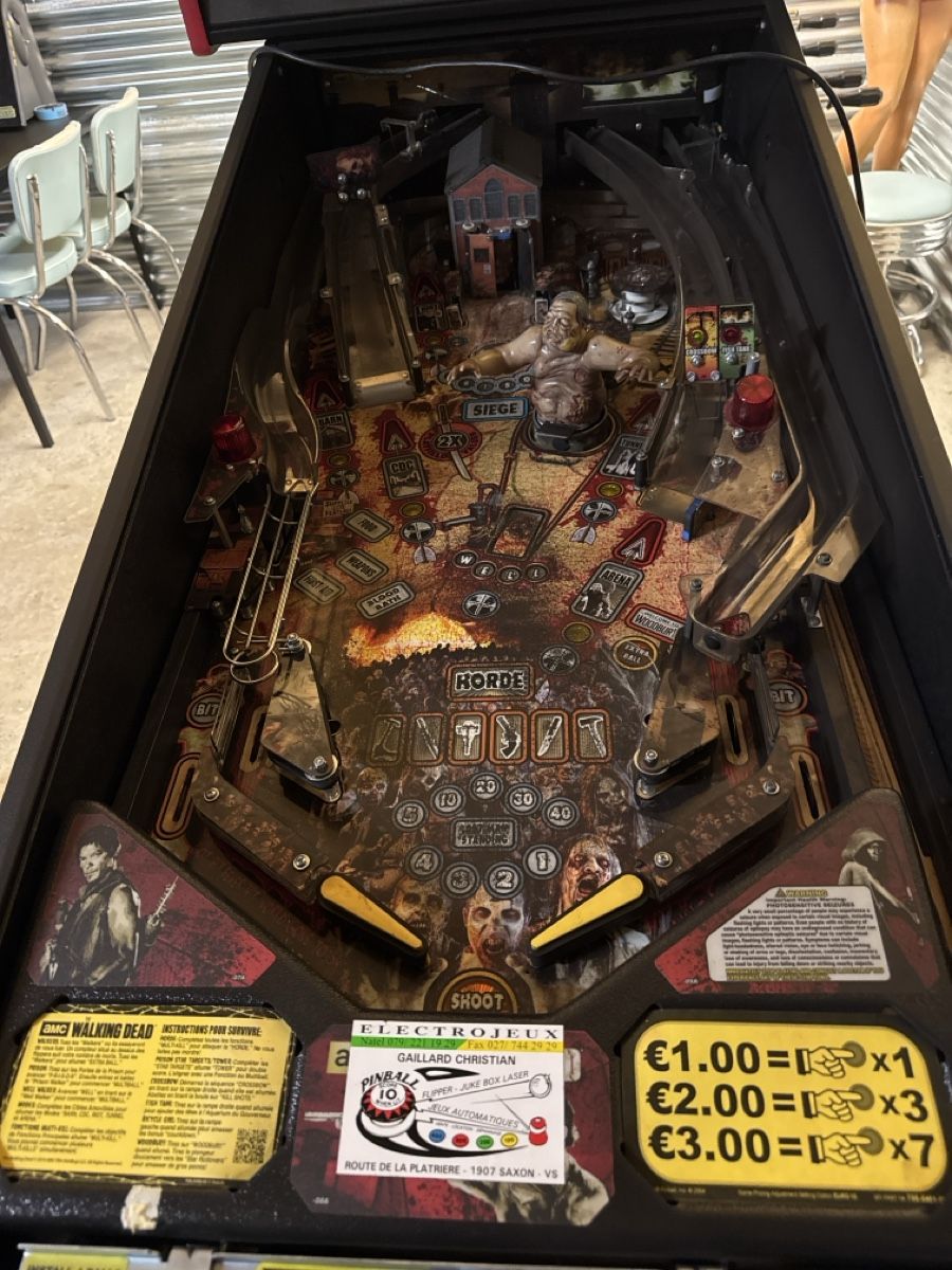 Stern Pinball Flipper: Flipper walking dead – Usato da saxon venduto da electrojeux 3