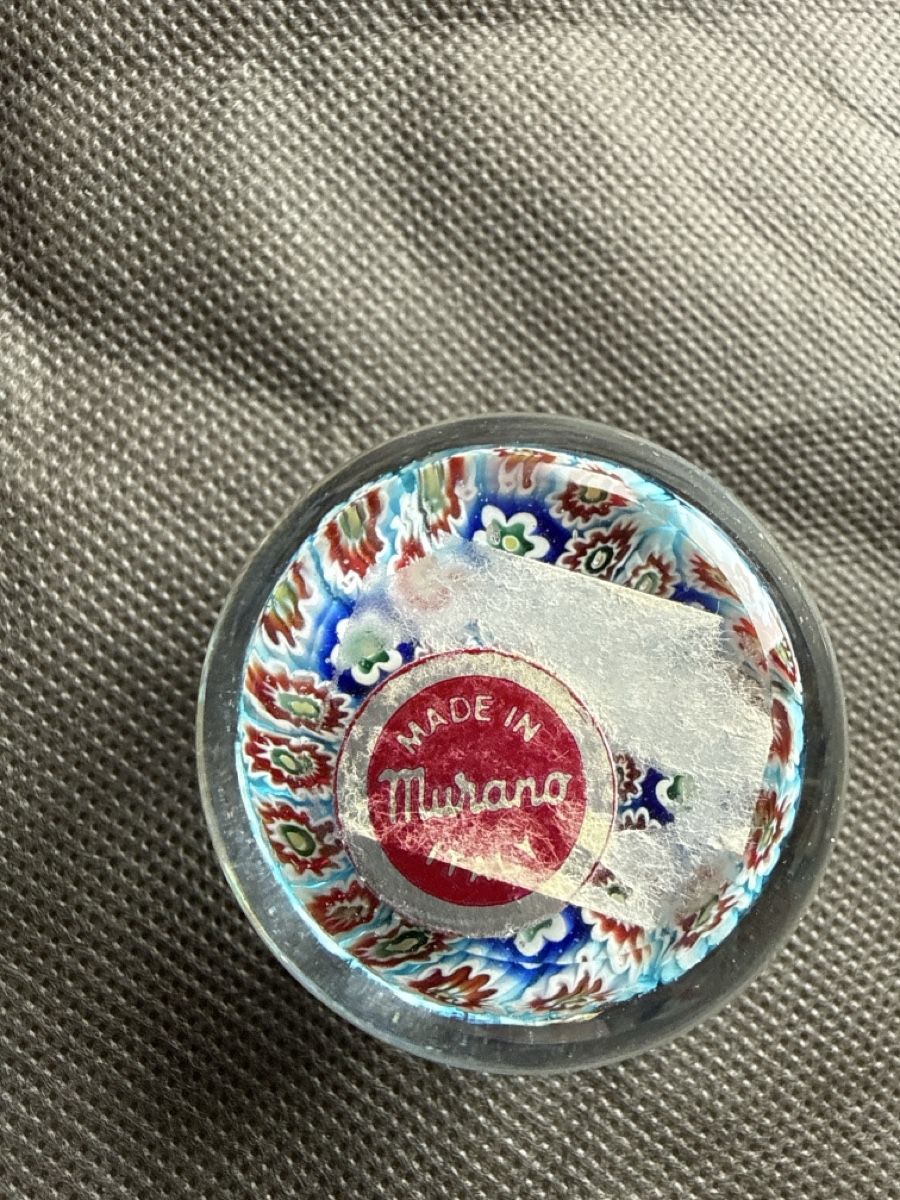 Murano Verres: Paperweight, Murano millefiori – D'occasion à Basel par balenadelfino 3