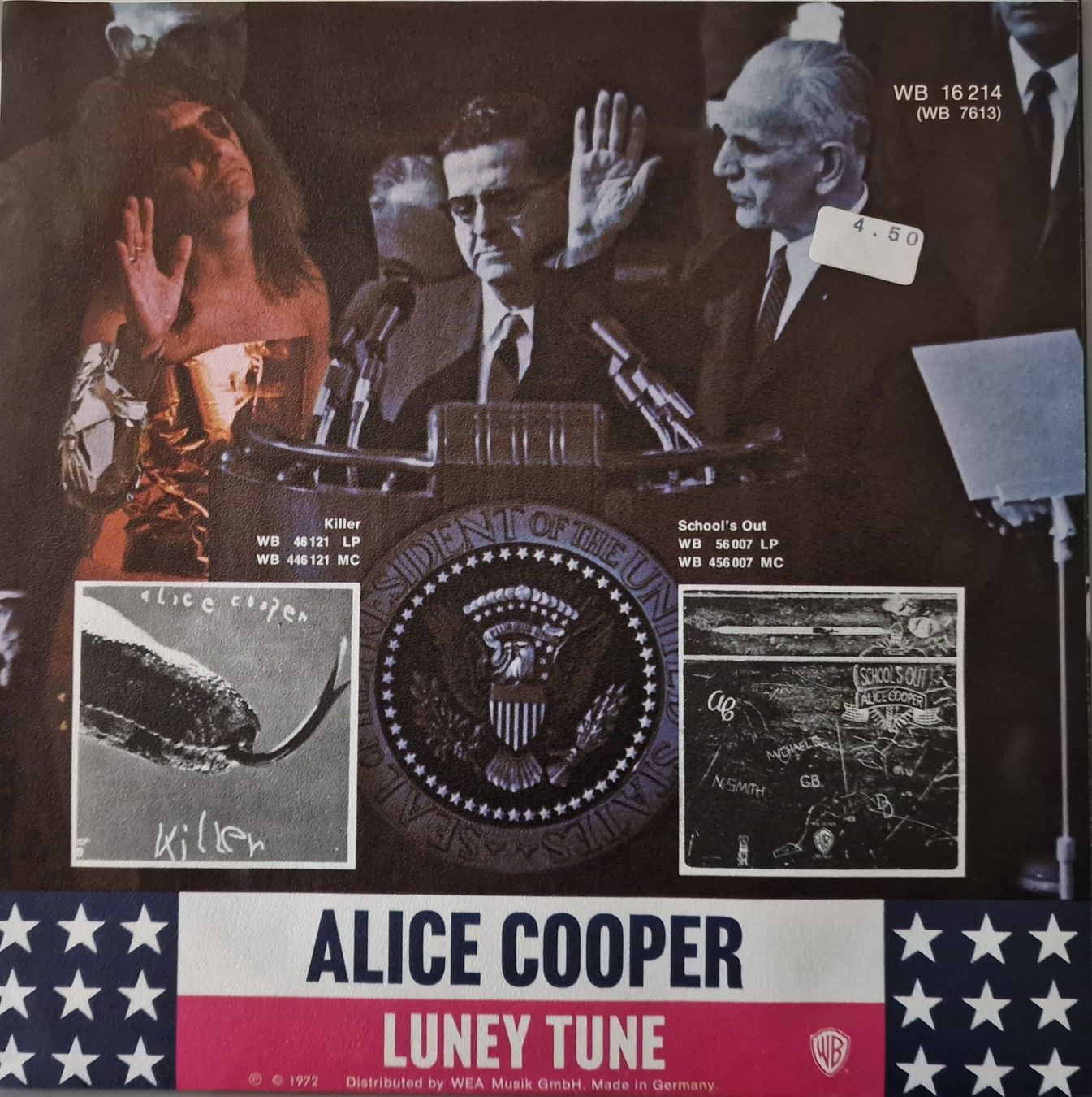 Schallplatten: Alice Cooper Single – Elected! – Gebraucht aus Root von atelier22 1