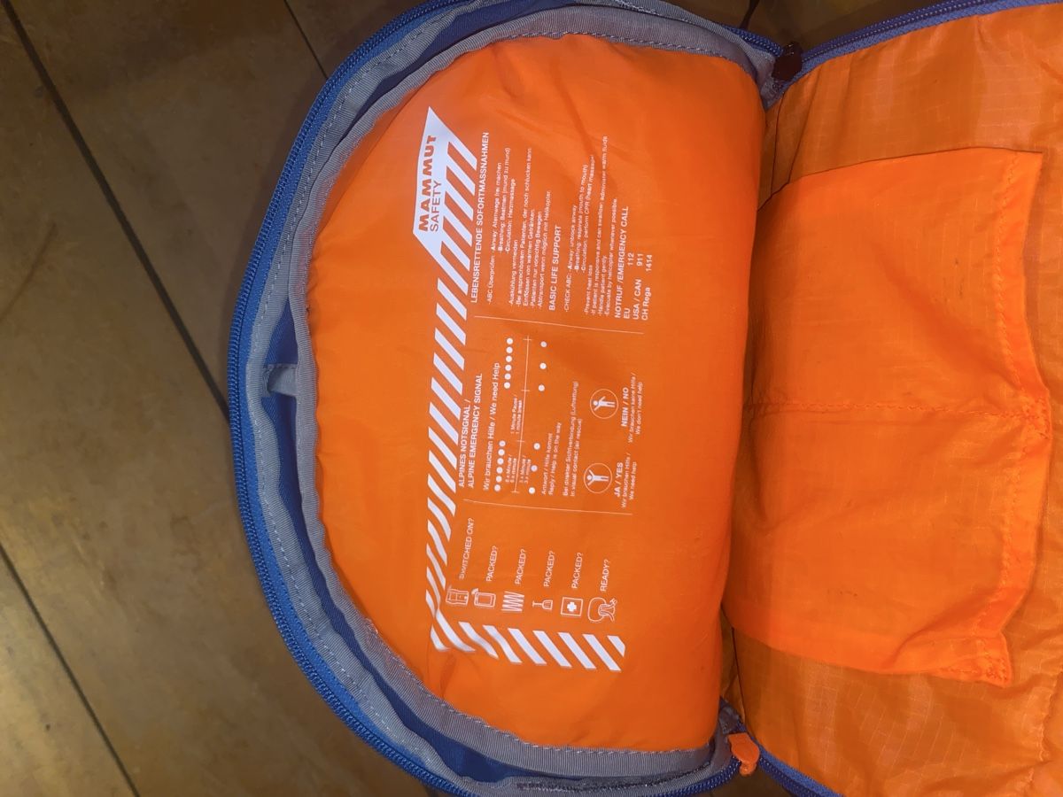 Mammut Rucksäcke: Mammut Nirvana Tourenrucksack 30L – Gebraucht aus Safien Platz von zin_lnf6 6