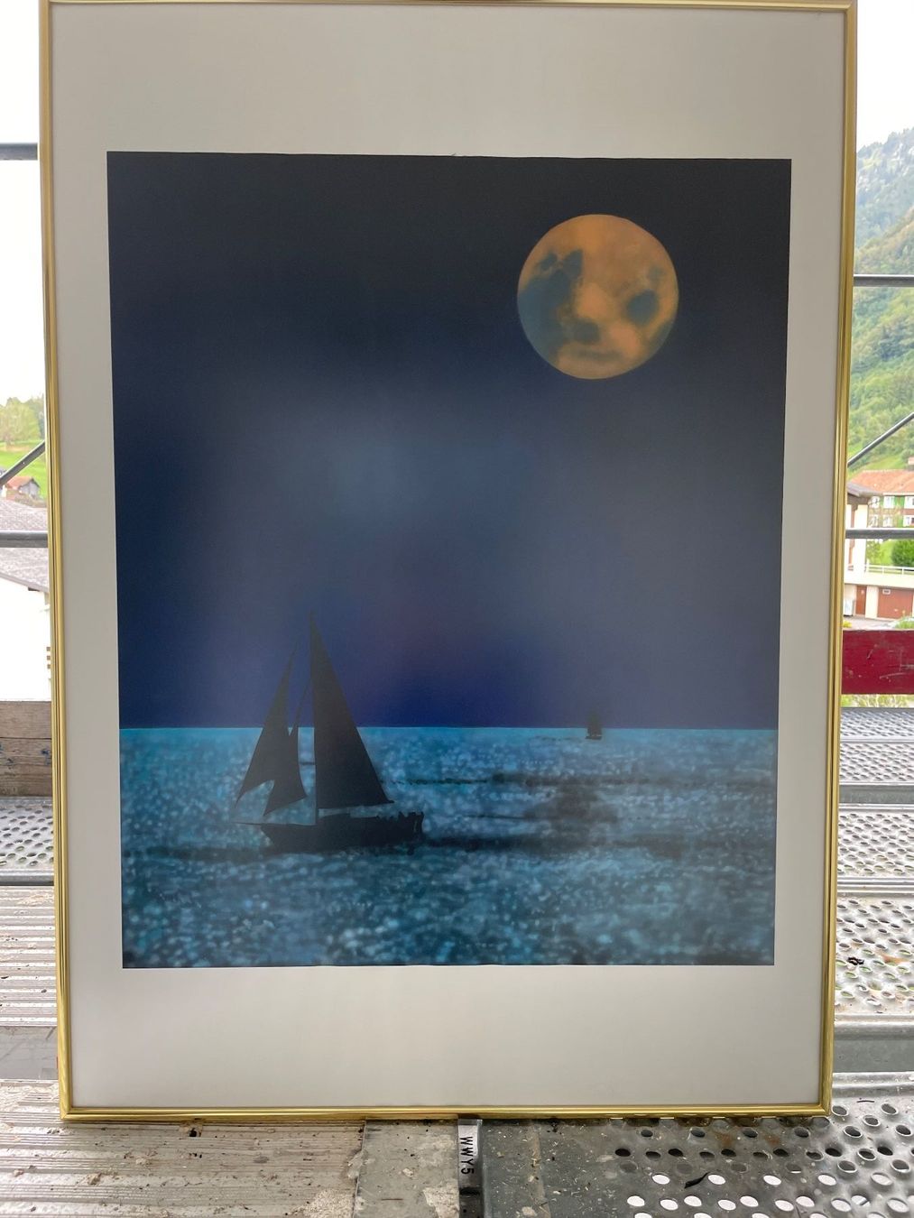 Dipinti: Bild Acryl Airbrush "Yacht" – Usato da Emmetten venduto da Digicrack 1