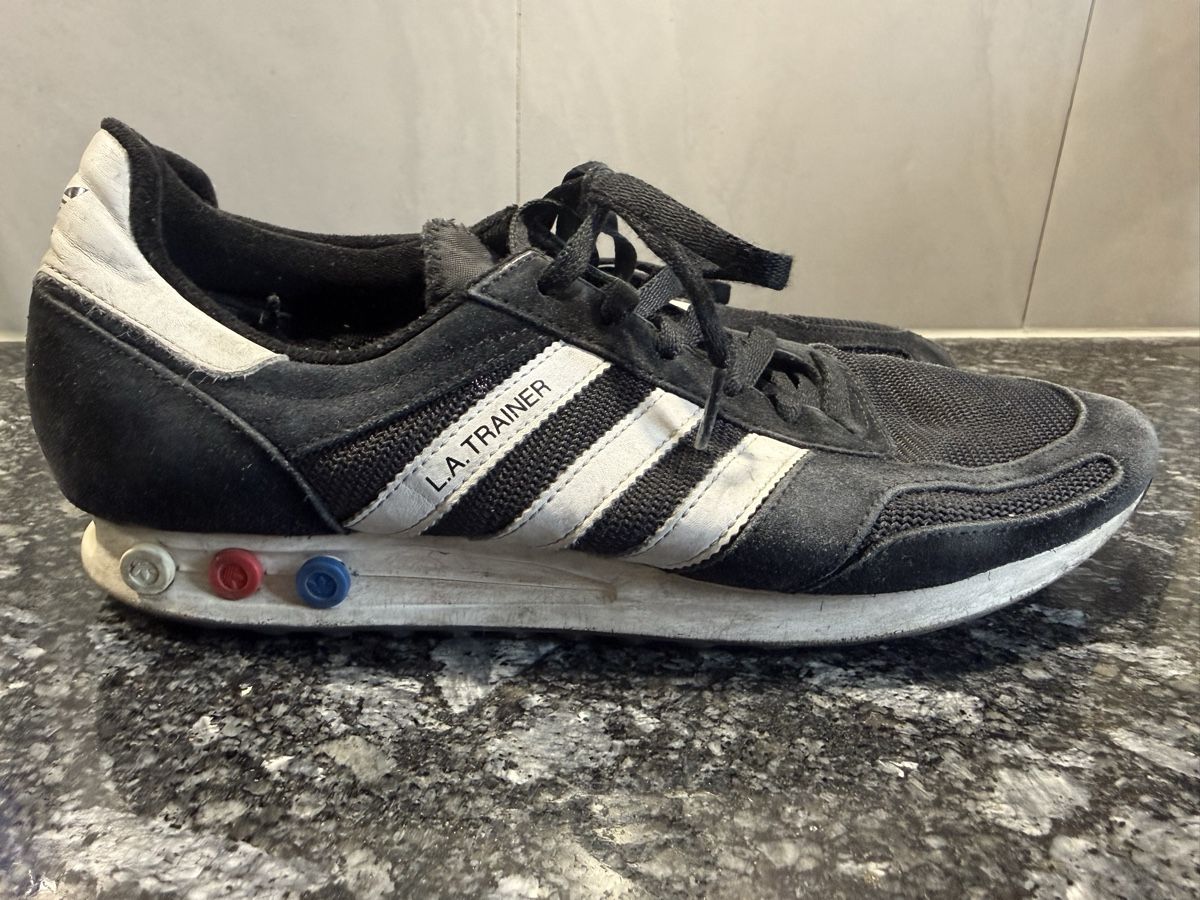 Scarpe da uomo: Adidas L.A. Trainer, Grösse 46 – Usato da Bern venduto da Tottigoal1