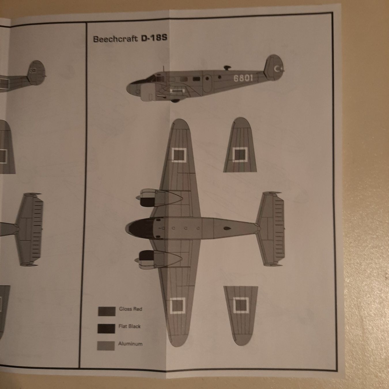 Kit di modellismo & Modellini statici: 1448 ... Beachcraft D-18 S ... PM PM-306 – Nuovo (secondo la descrizione) da Bonstetten venduto da Benibanny59 2