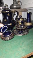  Geschirr Cobalt Gold Unterglasur 162 Bavaria