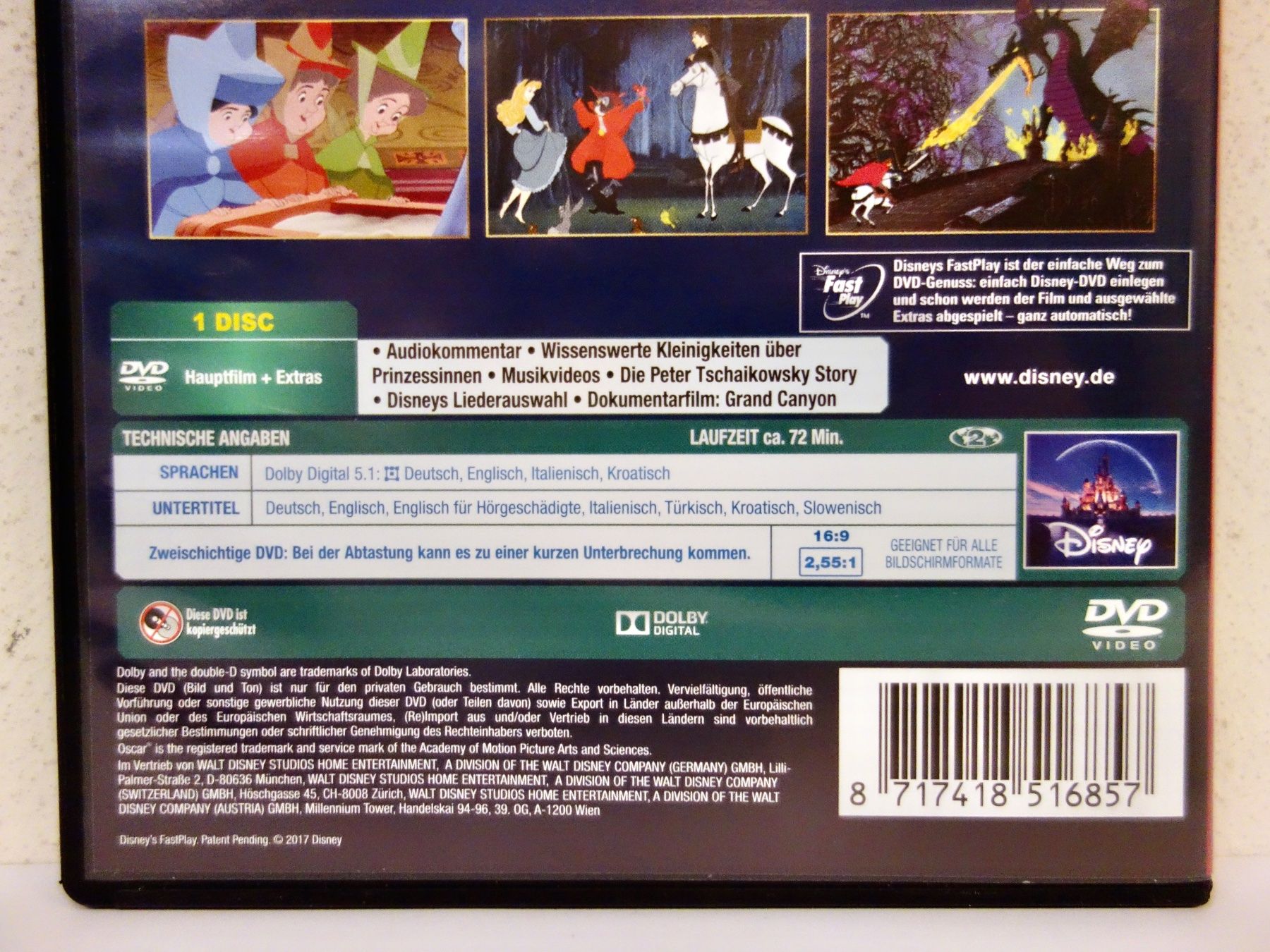 Tutti i DVDs: DVD DORNRÖSCHEN WALT DISNEY CLASSICS 15 – Usato da Kerzers venduto da wisaundso 4