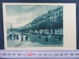 GENEVE QUAI DES EAUX-VIVES GE AK MODISCHE LEUTE