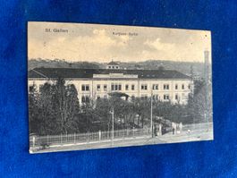 Alte Postkarte Kantonsspital St. Gallen 1901