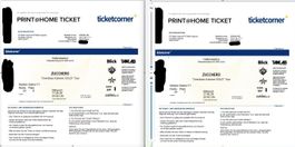 2 x ZUCCHERO Ticket 17.06.2024 Zürich Mediensektor F1