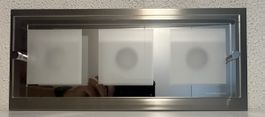 Wandlampe GROSSMANN Edelstahl 3 Spots dimmbar