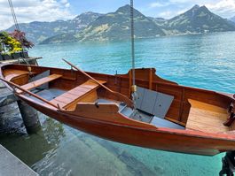 Rarität: Ruderboot Holz, perfekt für den Sommer!