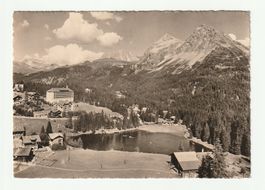 Ansichtskarte 1954 Arosa Untersee mit Hotel
