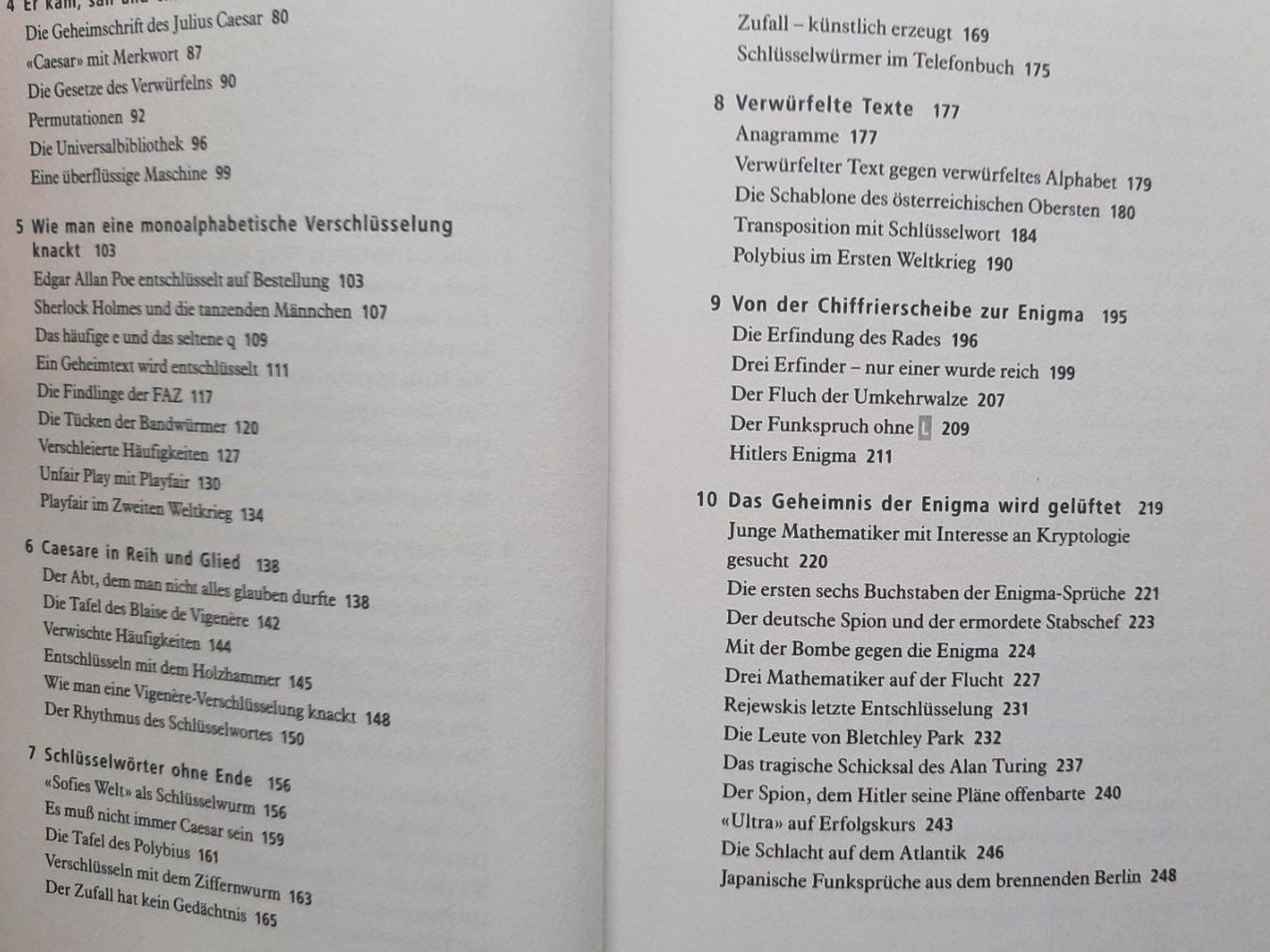 Libri: Verschlüsselte Botschaften Geheimschr. Cäsar, Päpste, Enigma – Usato da Stäfa venduto da Turicum-Verlag 2