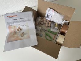 Bastel-Set für 20 x "Weihnachtliche Korken-Engel"