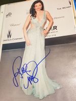 Rose McGowan - Original in person Autogramm auf Foto
