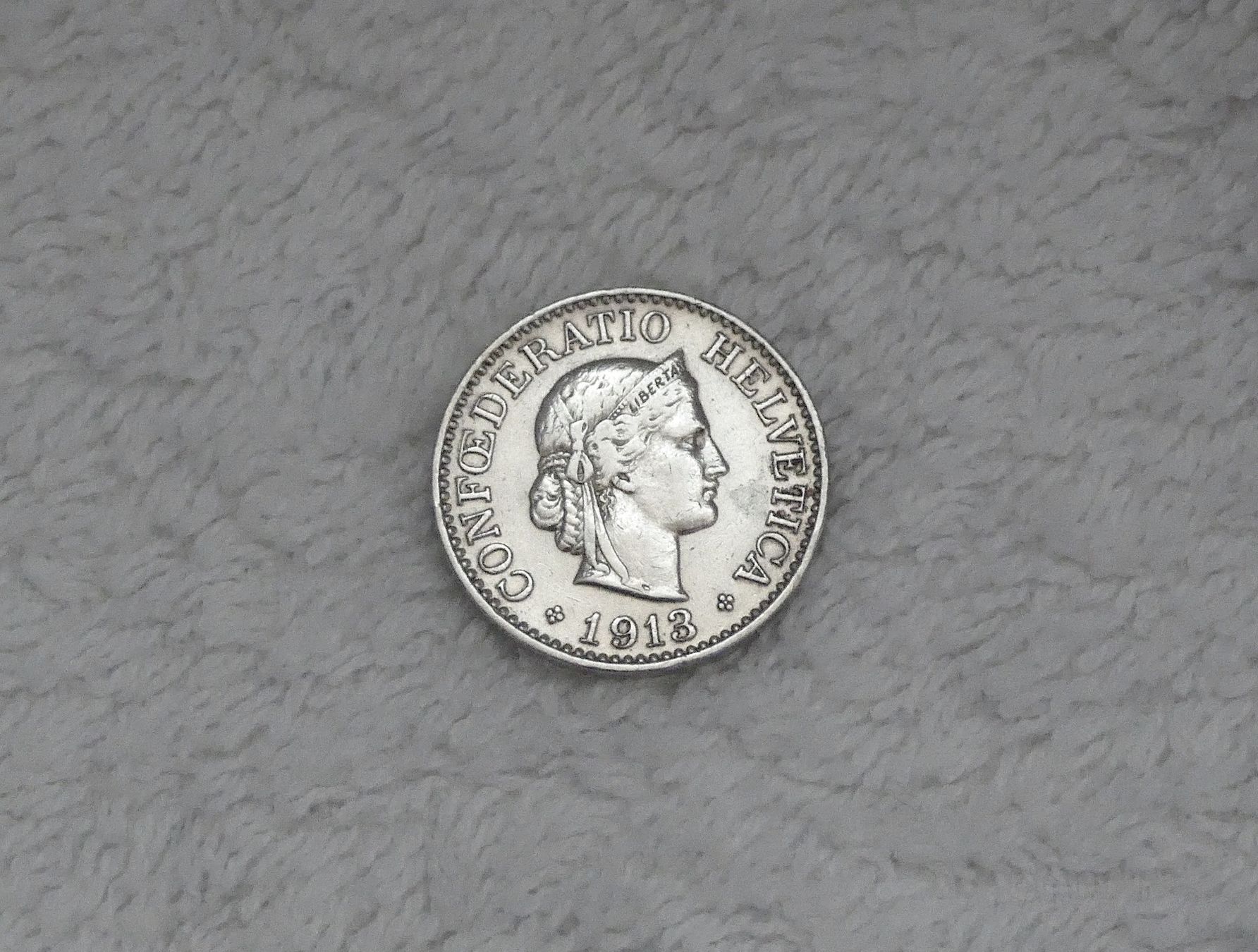 Tutti le monete: 10 centimes/Rappen 1913 – Usato da Nyon venduto da Ilmi09