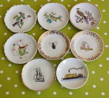 Schälchen Porzellan Henri Robert Limoges Set 8 Stk 