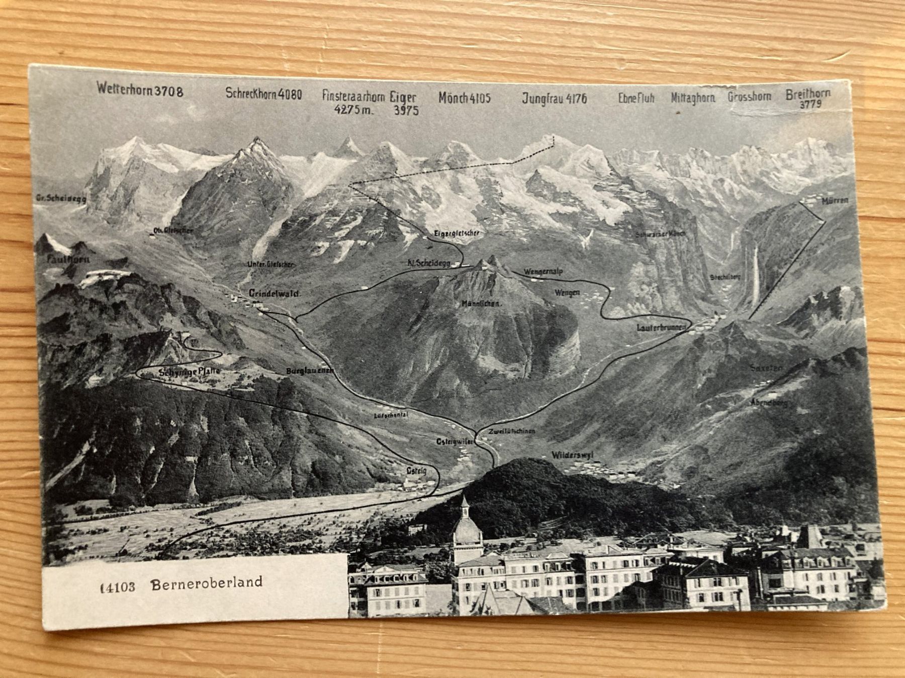 Cartoline postali: Berner Oberland - Interlaken - AK – Nuovo (secondo la descrizione) da Oberuzwil venduto da Henri09