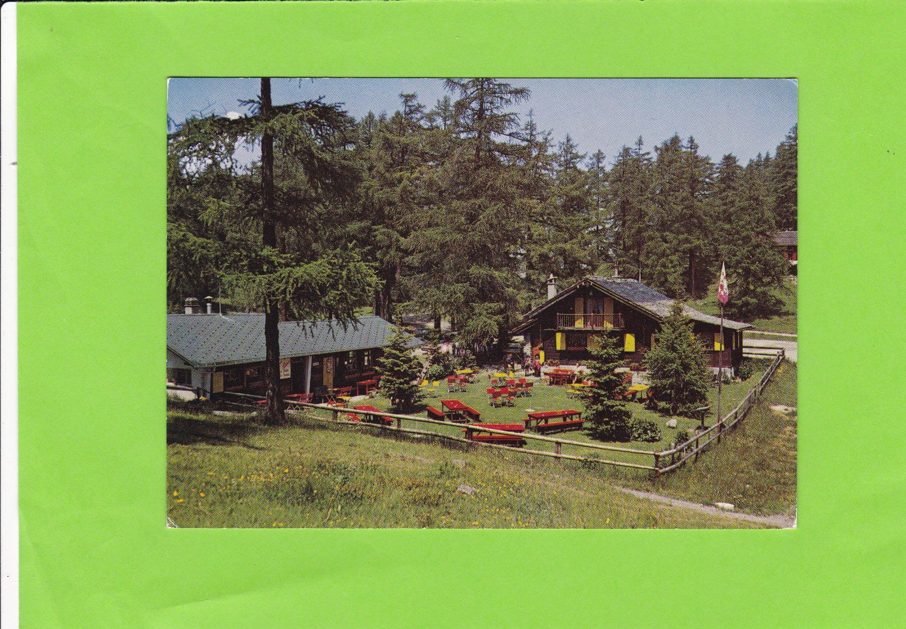 Cartoline postali: Restaurant du Col des Planches sur Martigny – Usato da St. Peterzell venduto da neckertal