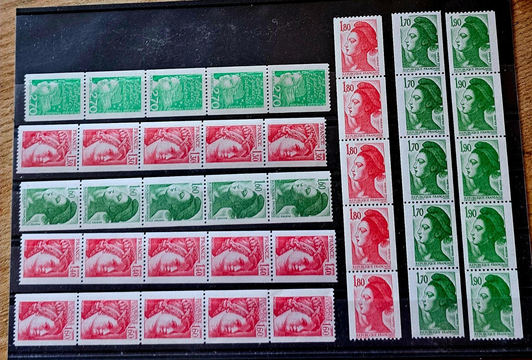 Tous les timbres: FRANCE timbres neufs ** – Neuf (Voir description) à Les Valettes par Nuba1