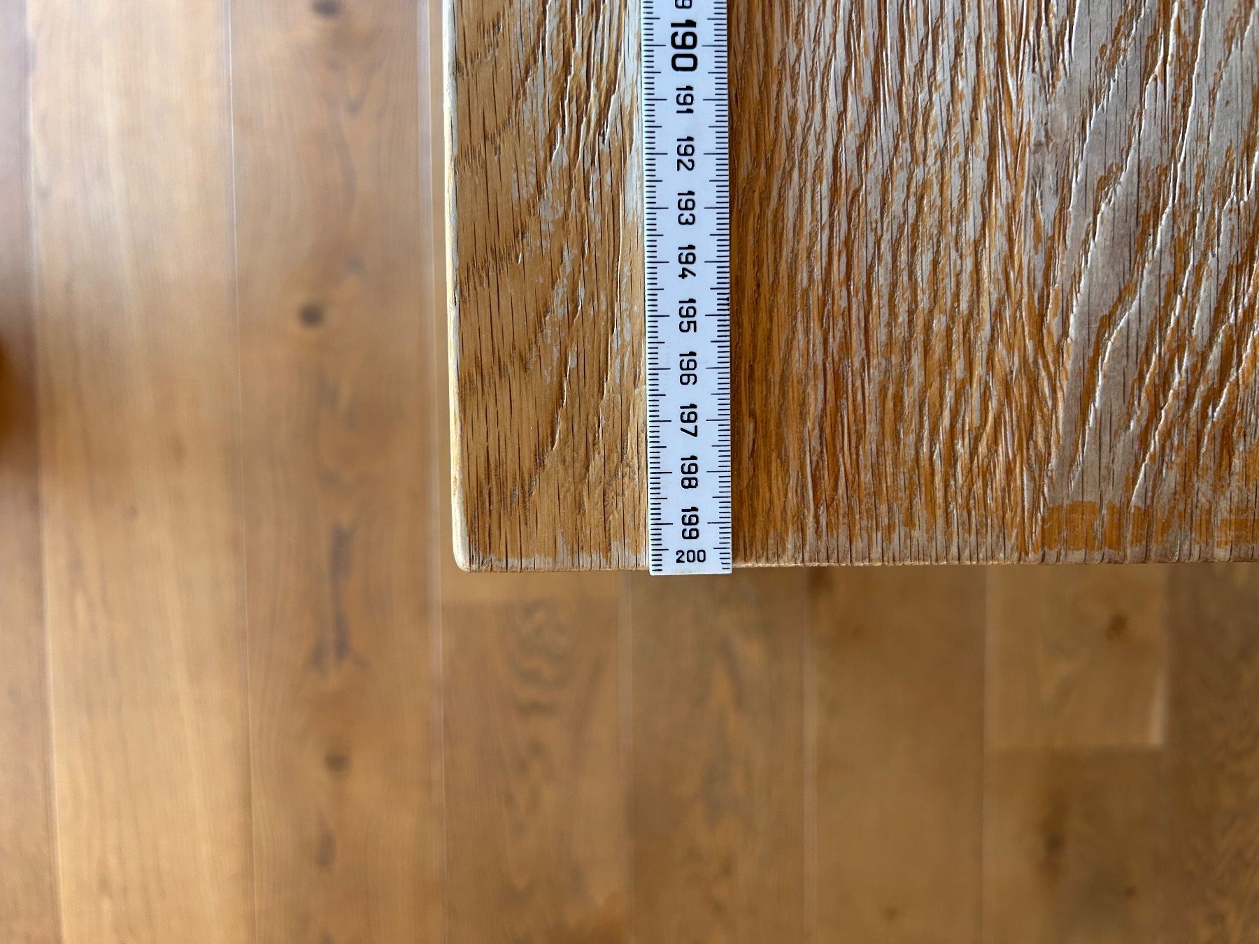 Tables: Esstisch massiv Metallgestell – D'occasion à Hochfelden par Stellina012 3