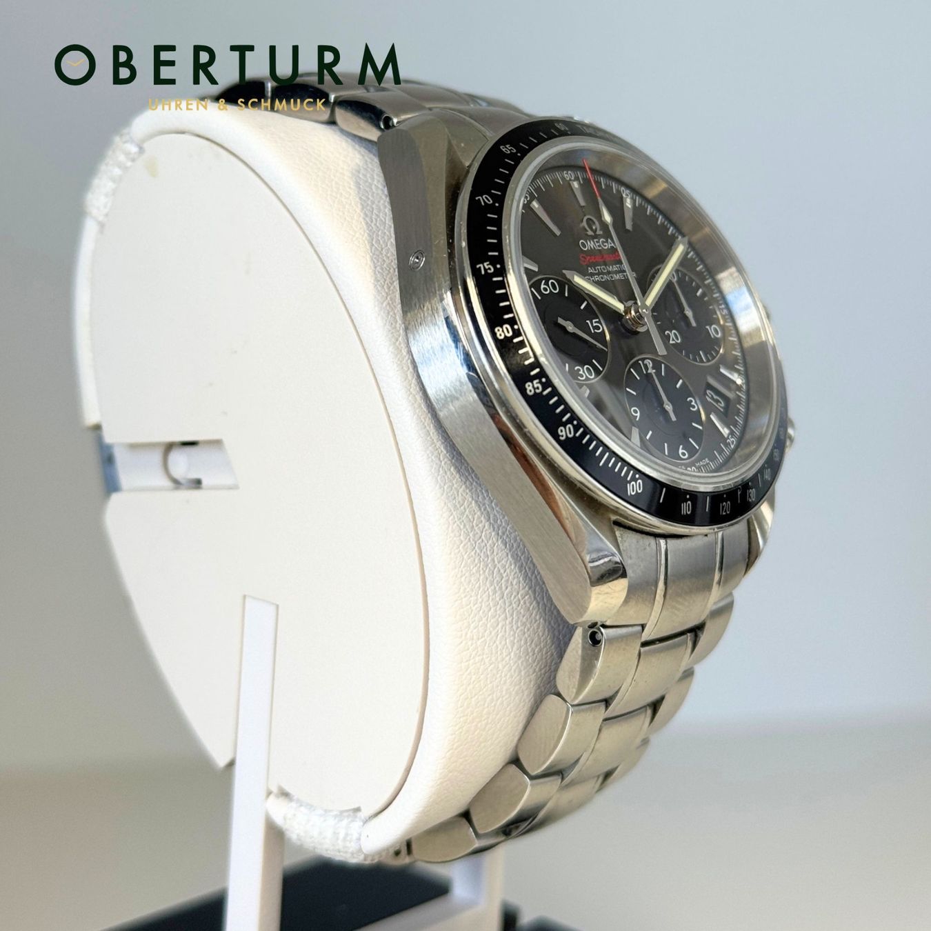 Omega Uhren: Omega Speedmaster Date Chronograph 40mm – Gebraucht aus Brugg AG von Oberturm 2