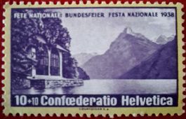 Fête Nationale 1938 **neuf - Timbre Confœderatio Helvetica