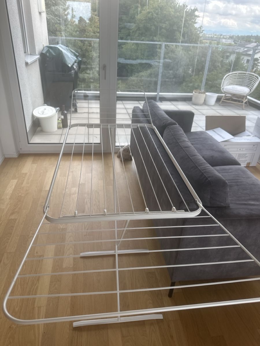 Wäscheständer: Clothes Drying Rack White Good Condition – Gebraucht aus Buchs ZH von jil_p79h 1