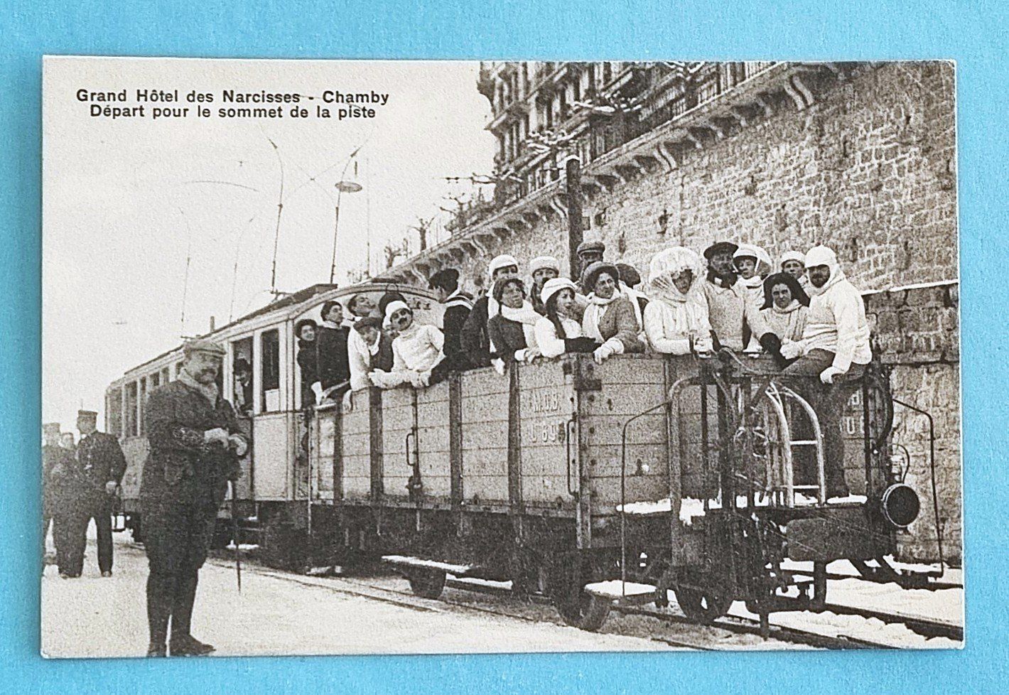 Chamby - Grand Hotel - Chemin de Fer - Depart pour le sommet (Gebraucht ...