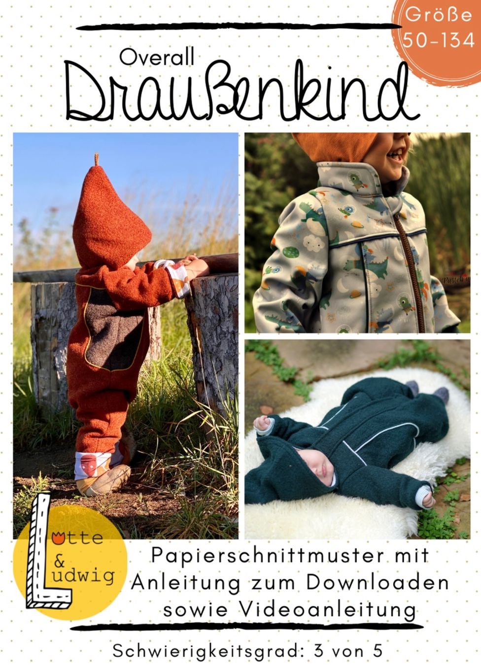 Cartamodelli: Papierschnittmuster Draußenkind – Nuovo e nell'imballaggio originale da Silvaplana venduto da Lotzis