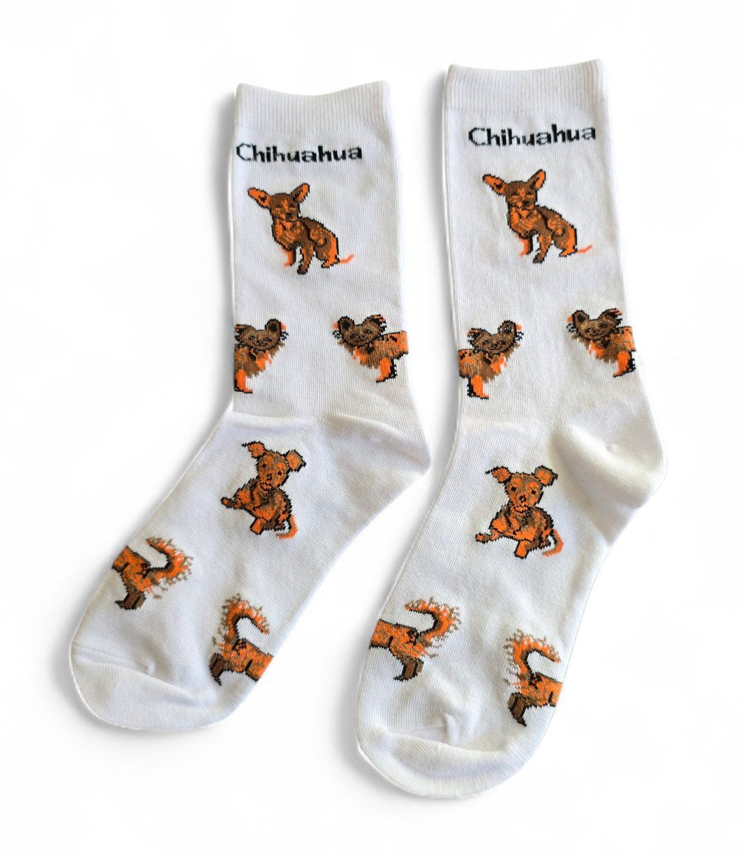 Calze: Socken Hunde/Dogs/Chihuahua – Nuovo e nell'imballaggio originale da Zürich venduto da amysmith 1