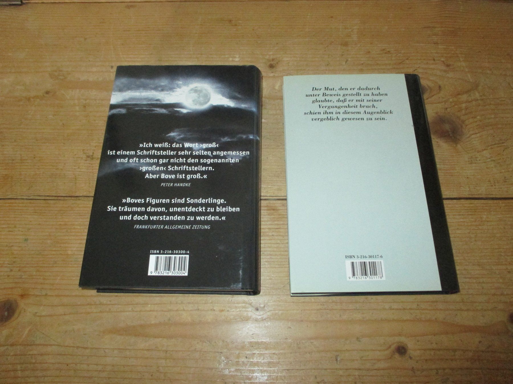 Libri: 2 Romane von Emmanuel Bove – Usato da Flims - Dorf venduto da Stagediver 1