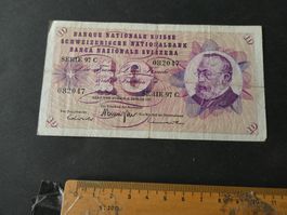 Schweiz 1977, 10 Franken