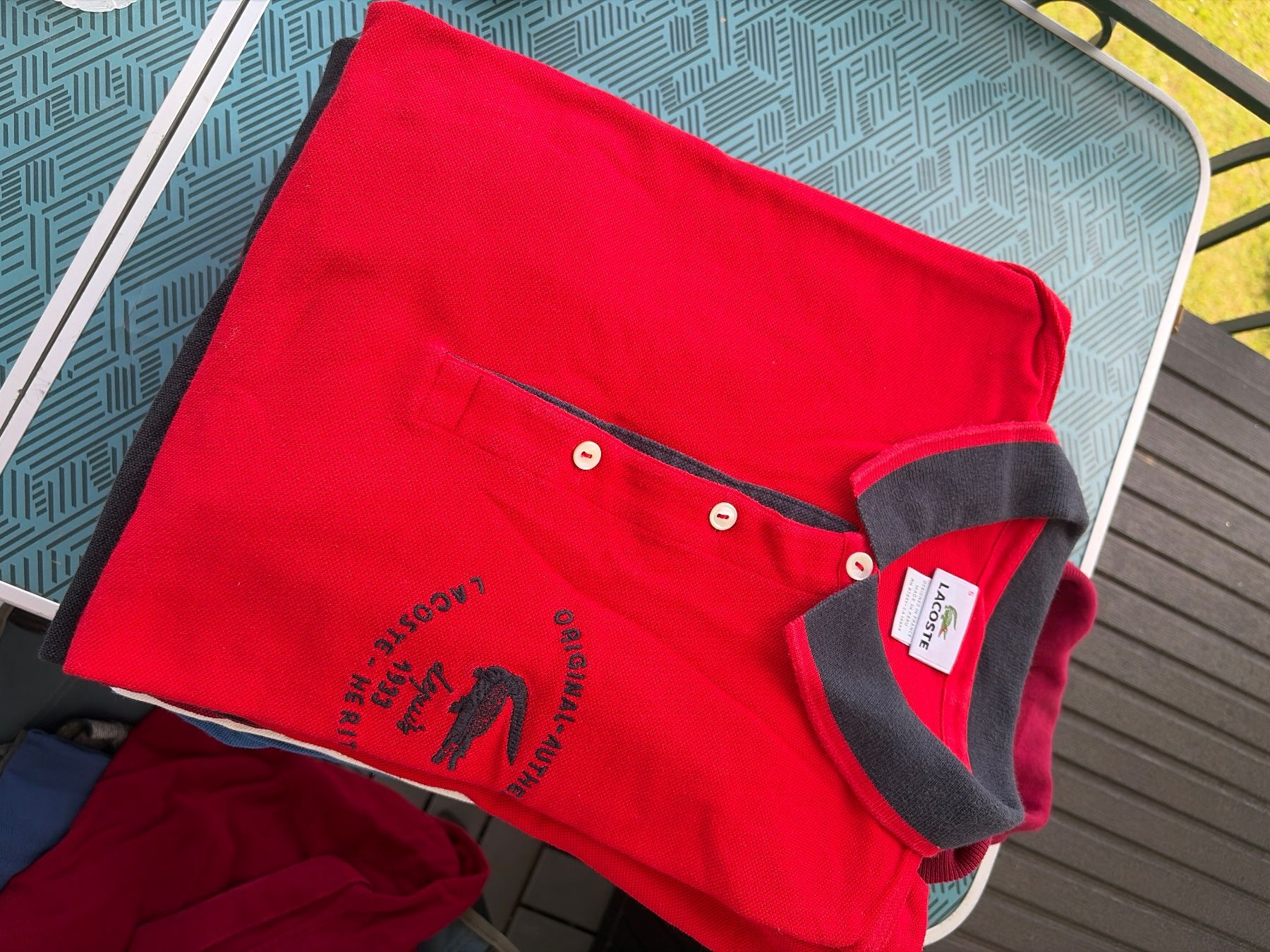 Lacoste Magliette Polo: Polo Lacoste Rouge - Taille L – Nuovo (secondo la descrizione) da Hauterive NE venduto da Leo_o 2