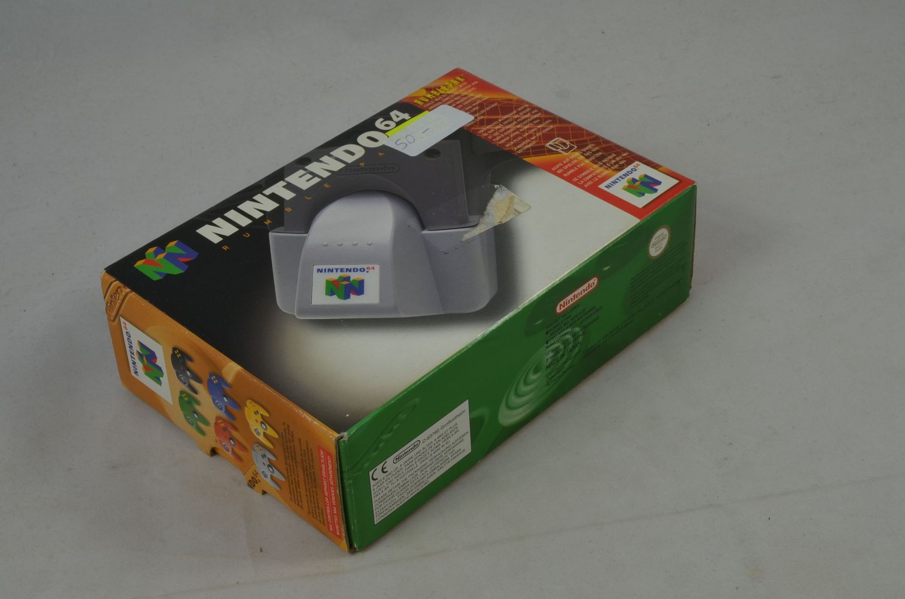 Altri accessori: N64 Rumble Pack mit OVP – Usato da Buchs AG venduto da SellAndBuyX