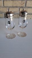 2er Set Vintage Appenzeller Alpenbitter Schnapsgläser