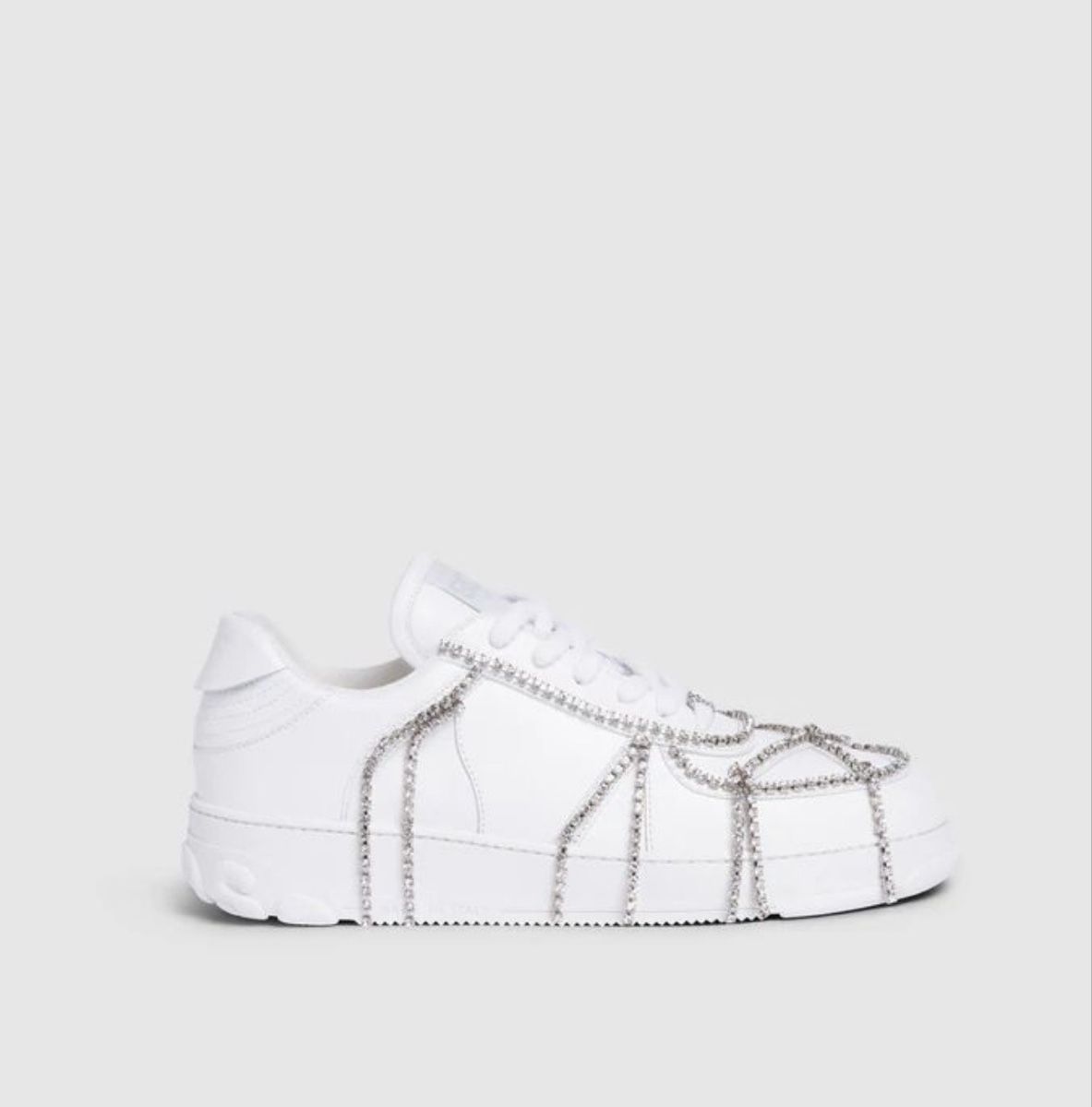 Scarpe da uomo: Statement Sneaker von GCDS mit Strassnetz in Grösse 44 – Usato da St. Gallen venduto da Floomer