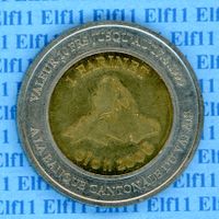 CHm___0.00 1999 1 Farinet 10 Franken -unz Schweizer Medaille
